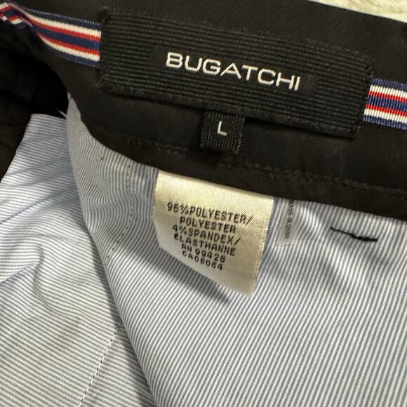 Bugatchi Black Pants Large Men’s NWT - Picture 6 of 10